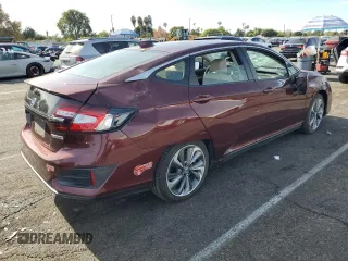 2018 Honda Clarity Plug-In Hybrid with VIN JHMZC5F12JC015108, listed as a Copart auction lot 80735454 with 81,669 mi miles and Salvage Title. Bid and sale history available at carsss.com. Image 3.
