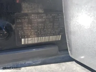 2006 Hyundai Santa Fe GLS with VIN KM8SC13E36U038249, listed as a Copart auction lot 49720195 with 159,545 mi miles and Salvage Title. Bid and sale history available at carsss.com. Image 15.
