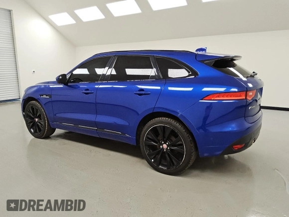 2018 Jaguar F-Pace 30t R-Sport z VIN SADCL2GX6JA294734, wystawiony jako Copart lot #45426585 z przebiegiem 185 196 mil mil oraz Czysty tytuł • Clean title. Historia ofert i sprzedaży dostępna na DreamBid. Obrazek 2.