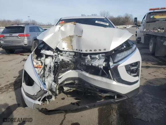 2024 Mitsubishi Eclipse Cross ES with VIN JA4ATUAA7RZ005080, listed as a Copart auction lot 85912334 with 26,211 mi miles and Salvage Title. Bid and sale history available at carsss.com. Image 5.