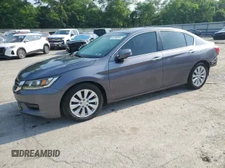 2015 Honda Accord EX-L с VIN 1HGCR2F80FA084904, выставлен на аукционе Copart как лот 60796295 с пробегом 74 113 миль миль и Списание • Salvage title. История ставок и продаж доступна на DreamBid. Изображение 1.