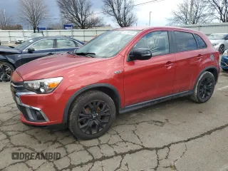 2018 Mitsubishi Outlander Sport ES 2.0 with VIN JA4AP3AU0JZ031825, listed as a Copart auction lot 42786155 with 119,677 mi miles and Salvage Title. Bid and sale history available at carsss.com. Image 1.