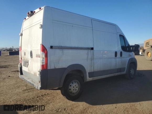 2015 Ram ProMaster Cargo with VIN 3C6TRVBG6FE520074, listed as a Copart auction lot 46472965 with 150,918 mi miles and Salvage Title. Bid and sale history available at DreamBid. Image 3.