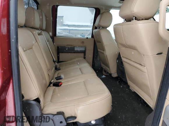 2015 Ford Super Duty F-250 SRW Lariat with VIN 1FT7W2B60FEC94554, listed as a Copart auction lot 45032695 with 0 mi miles and Salvage Title. Bid and sale history available at carsss.com. Image 11.