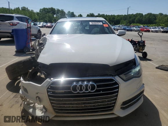 2016 Audi A6 Premium Plus with VIN WAUGFAFC0GN070970, listed as a Copart auction lot 56362975 with 102,499 mi miles and Salvage title. Bid and sale history available at DreamBid. Image 5.