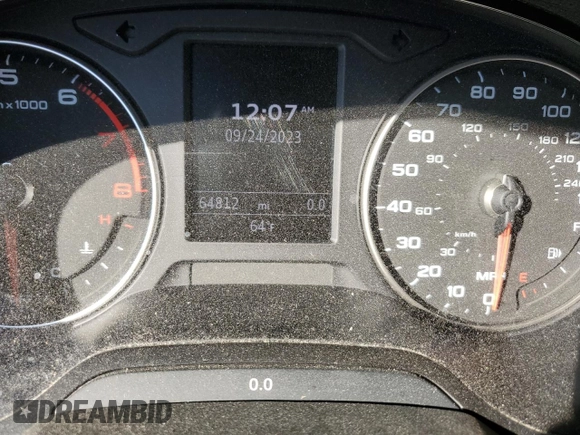 2017 Audi A3 Sedan Premium with VIN WAUAUGFF1H1042452, listed as a Copart auction lot 38915434 with 64,812 mi miles. Bid and sale history available at carsss.com. Image 9.