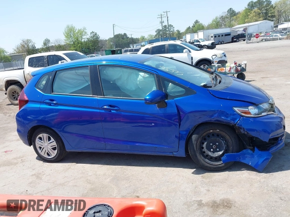 2019 Honda Fit LX with VIN 3HGGK5H48KM749935, listed as a IAAI auction lot 42082491 with 19,077 mi miles. Bid and sale history available at carsss.com. Image 13.