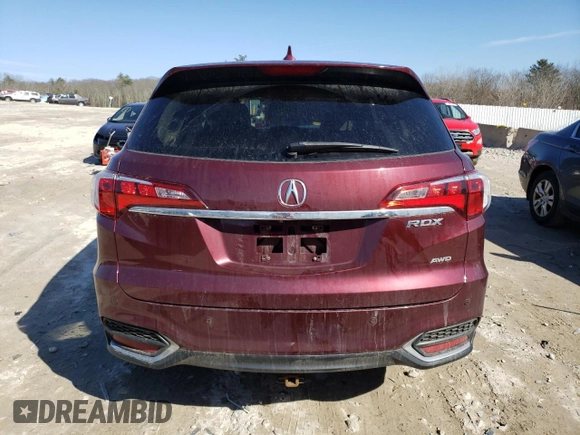 2018 Acura RDX Advance с VIN 5J8TB4H70JL007113, выставлен на аукционе Copart как лот 49409345 с пробегом Не указан миль и Списание • Salvage title. История ставок и продаж доступна на DreamBid. Изображение 6.
