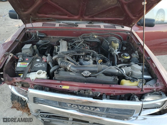 1991 Toyota 4WD Pickups DX with VIN JT4RN01P5M0011747, listed as a Copart auction lot 42169245 with 204202 miles and Salvage Title. Bid and sale history available at carsss.com. Image 11.