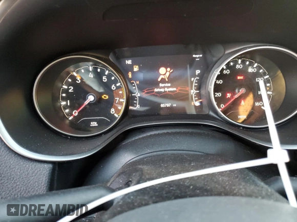 2021 Jeep Compass 80th Anniversary z VIN 3C4NJCEB9MT552992, wystawiony jako Copart lot #88515185 z przebiegiem 65 797 mil mil oraz Szkoda całkowita • Salvage title. Historia ofert i sprzedaży dostępna na DreamBid. Obrazek 9.