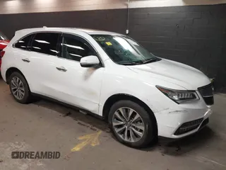 2016 Acura MDX Technology z VIN 5FRYD4H48GB016995, wystawiony jako IAAI lot #42008327 z przebiegiem 104 427 mil mil oraz . Historia ofert i sprzedaży dostępna na DreamBid. Obrazek 1.