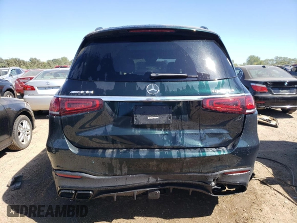 2023 Mercedes-Benz GLS 63 AMG with VIN 4JGFF8KE1PA940386, listed as a Copart auction lot 66294323 with 4,477 mi miles and . Bid and sale history available at DreamBid. Image 6.