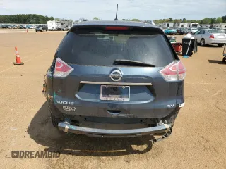 2016 Nissan Rogue SV with VIN KNMAT2MT1GP622345, listed as a Copart auction lot 50337225 with 115,457 mi miles and Salvage Title. Bid and sale history available at carsss.com. Image 6.