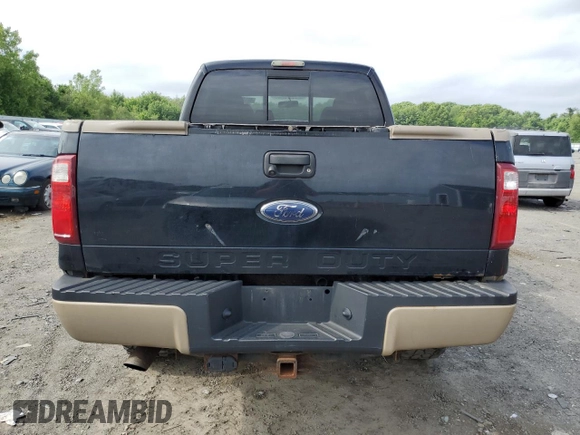 2008 Ford F-250 XL with VIN 1FTSW21548ED77782, listed as a Copart auction lot 60130415 with 206,483 mi miles and Clean title. Bid and sale history available at DreamBid. Image 6.