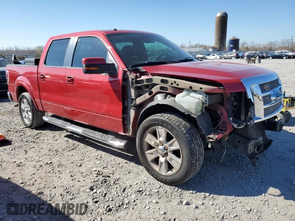 2009 Ford F-150 XL with VIN 1FTPW12V89FB40707, listed as a Copart auction lot 46809785 with 202,587 mi miles and Salvage Title. Bid and sale history available at carsss.com. Image 4.