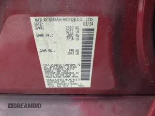 2014 Nissan Altima S with VIN 1N4AL3AP1EC400833, listed as a IAAI auction lot 42229175 with 102,749 mi miles and . Bid and sale history available at DreamBid. Image 9.