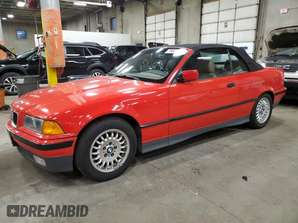 1994 BMW 3 Series 325iC with VIN WBABJ6326RJD31632, listed as a Copart auction lot 79027024 with 144,828 mi miles and Clean Title. Bid and sale history available at carsss.com. Image 1.