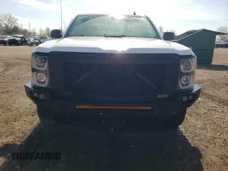 2014 Chevrolet Silverado 1500 LT with VIN 3GCUKREHXEG384709, listed as a Copart auction lot 53863605 with 109,537 mi miles and Salvage Title. Bid and sale history available at DreamBid. Image 5.