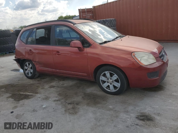 2008 Kia Rondo LX with VIN KNAFG525687165014, listed as a Copart auction lot 48962835 with 226,139 mi miles and Salvage Title. Bid and sale history available at carsss.com. Image 4.