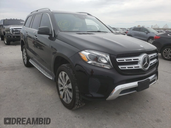 2017 Mercedes-Benz GLS with VIN 4JGDF6EE4HA850917, listed as a Copart auction lot 64449642 with 82,772 mi miles. Bid and sale history available at carsss.com. Image 1.
