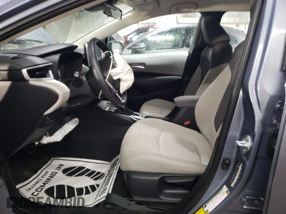 2021 Toyota Corolla LE with VIN 5YFEPMAE0MP196360, listed as a Copart auction lot 49592395 with 38,156 mi miles and Salvage Title. Bid and sale history available at DreamBid. Image 7.