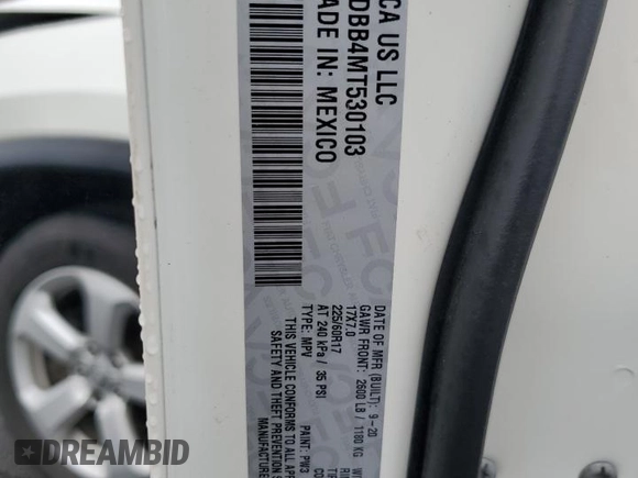 2021 Jeep Compass Altitude with VIN 3C4NJDBB4MT530103, listed as a Copart auction lot 53826555 with 55,313 mi miles and Salvage title. Bid and sale history available at DreamBid. Image 13.