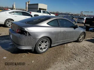 2006 Acura RSX with VIN JH4DC54886S005996, listed as a Copart auction lot 46494425 with 183,401 mi miles and Salvage Title. Bid and sale history available at carsss.com. Image 3.