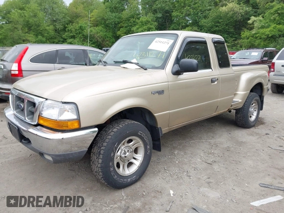 2000 Ford Ranger XL with VIN 1FTZR15V2YTA89992, listed as a IAAI auction lot 42311271 with 218,660 mi miles and . Bid and sale history available at DreamBid. Image 2.