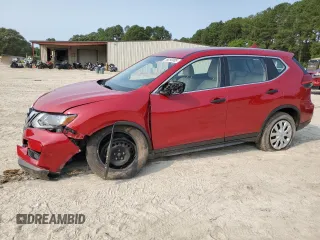 2017 Nissan Rogue SL with VIN JN8AT2MVXHW266135, listed as a Copart auction lot 59293005 with 76,151 mi miles and Salvage title. Bid and sale history available at DreamBid. Image 1.