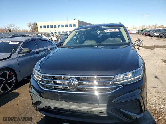 2024 Volkswagen Tiguan S with VIN 3VVFB7AX8RM126322, listed as a Copart auction lot 88884795 with 1,162 mi miles and Salvage Title. Bid and sale history available at carsss.com. Image 14.