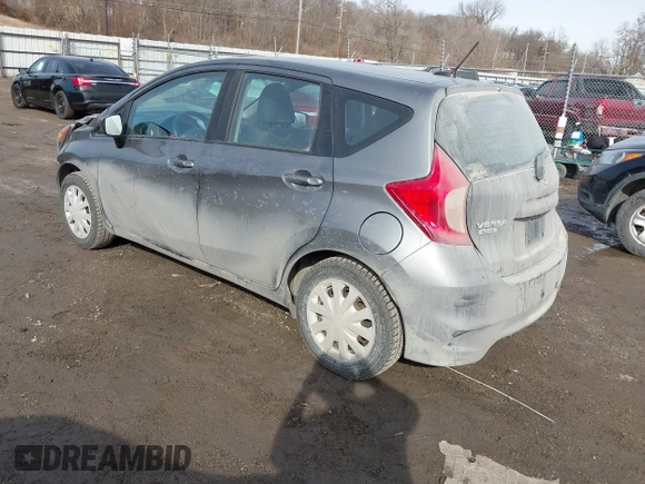2017 Nissan Note SV with VIN 3N1CE2CP7HL367210, listed as a IAAI auction lot 41475346 with 107,345 mi miles and . Bid and sale history available at DreamBid. Image 3.