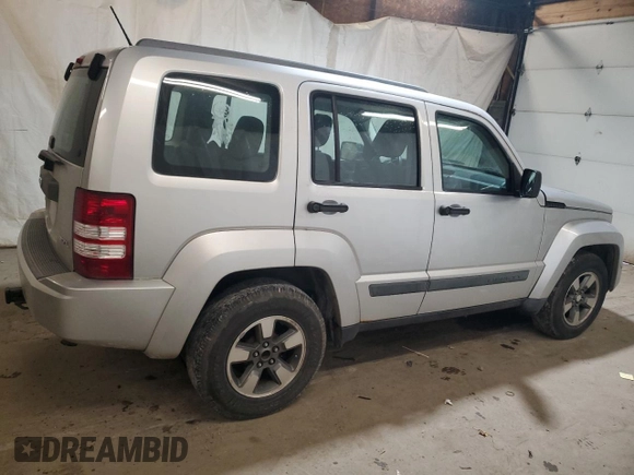 2008 Jeep Liberty Sport z VIN 1J8GN28K98W105722, wystawiony jako Copart lot #54117375 z przebiegiem 150 376 mil mil oraz Szkoda całkowita • Salvage title. Historia ofert i sprzedaży dostępna na DreamBid. Obrazek 3.