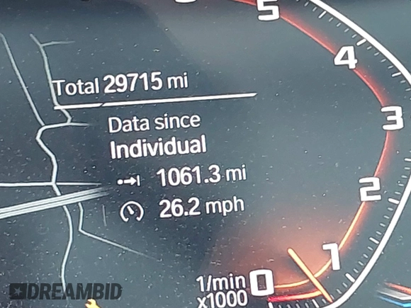 2020 BMW X3 M40i with VIN 5UXTY9C02L9B37058, listed as a IAAI auction lot 41597200 with 29,715 mi miles and . Bid and sale history available at DreamBid. Image 15.