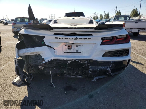 2024 Chevrolet Corvette 1LZ with VIN 1G1YD2D31R5603412, listed as a Copart auction lot 81945044 with Not Provided miles and Salvage Title. Bid and sale history available at DreamBid. Image 6.