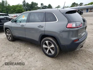 2021 Jeep Cherokee Limited with VIN 1C4PJMDX5MD105237, listed as a Copart auction lot 61389155 with 55,173 mi miles and Salvage title. Bid and sale history available at DreamBid. Image 2.