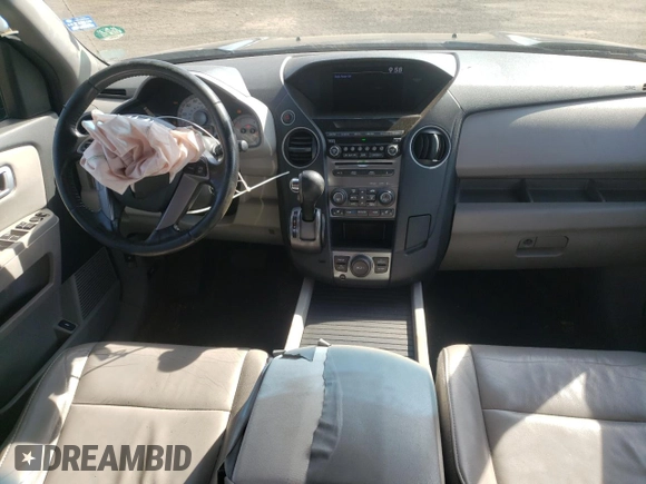 2013 Honda Pilot EX-L with VIN 5FNYF4H66DB072393, listed as a Copart auction lot 51377505 with 185,106 mi miles and Salvage Title. Bid and sale history available at carsss.com. Image 8.