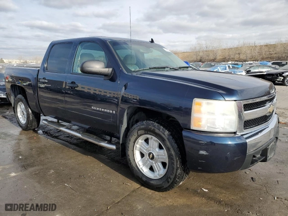 2007 Chevrolet Silverado 1500 LT w/1LT with VIN 3GCEK13387G550368, listed as a Copart auction lot 44738345 with 140,994 mi miles and Salvage Title. Bid and sale history available at carsss.com. Image 4.