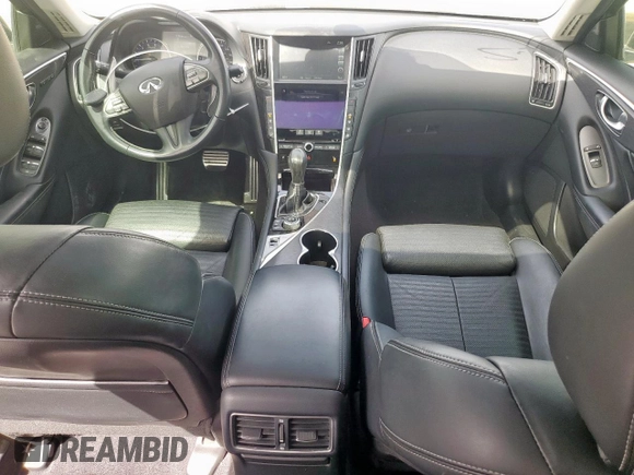 2014 Infiniti Q50 Hybrid Sport with VIN JN1AV7AP7EM691184, listed as a Copart auction lot 48961015 with 124,972 mi miles and Clean Title. Bid and sale history available at carsss.com. Image 8.