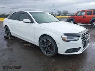2013 Audi A4 Premium Plus with VIN WAUFFAFL3DN024394, listed as a IAAI auction lot 41753239 with 137,938 mi miles. Bid and sale history available at carsss.com. Image 1.
