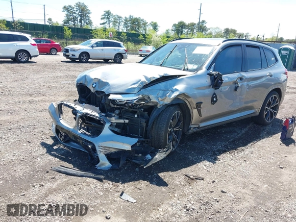 2021 BMW X3 M with VIN 5YMTS0C01M9G99914, listed as a IAAI auction lot 42190720 with 42,917 mi miles and . Bid and sale history available at DreamBid. Image 20.