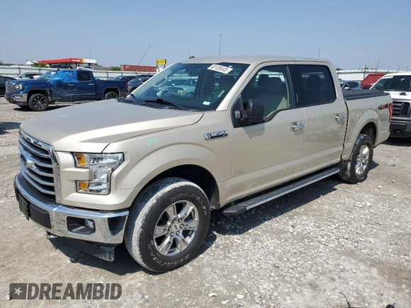 2017 Ford F-150 XL with VIN 1FTEW1EG7HFC07137, listed as a Copart auction lot 60185645 with 45,562 mi miles and Salvage title. Bid and sale history available at DreamBid. Image 1.