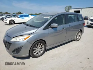2012 Mazda 5 Grand Touring z VIN JM1CW2DL1C0124875, wystawiony jako Copart lot #66968534 z przebiegiem 109 633 mil mil oraz Szkoda całkowita • Salvage title. Historia ofert i sprzedaży dostępna na DreamBid. Obrazek 1.
