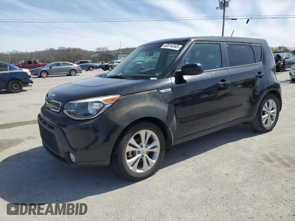 2016 Kia Soul + with VIN KNDJP3A50G7403800, listed as a Copart auction lot 50514345 with 112,036 mi miles and Clean Title. Bid and sale history available at carsss.com. Image 1.