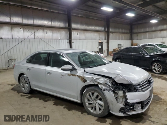 2018 Volkswagen Passat SE with VIN 1VWBA7A3XJC051218, listed as a Copart auction lot 42161495 with 86,219 mi miles and Salvage title. Bid and sale history available at DreamBid. Image 4.