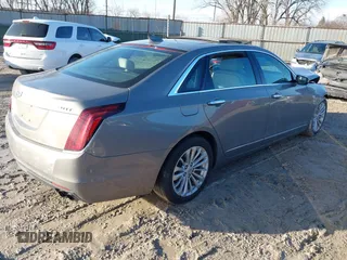 2018 Cadillac CT6 RWD with VIN 1G6KA5RX1JU117425, listed as a IAAI auction lot 41499095 with 83,428 mi miles and . Bid and sale history available at DreamBid. Image 4.