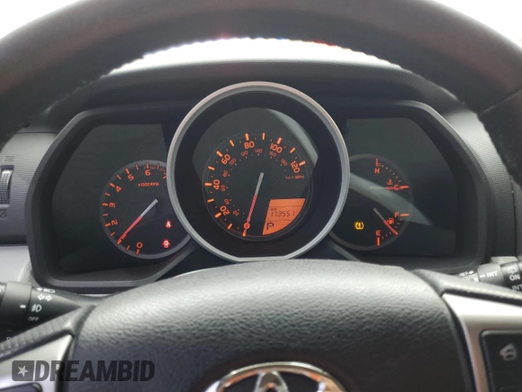 2012 Toyota 4Runner SR5 with VIN JTEZU5JR2C5041318, listed as a Copart auction lot 54046175 with 173,551 mi miles and Salvage title. Bid and sale history available at DreamBid. Image 9.