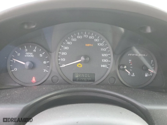 2005 Chevrolet Malibu with VIN 1G1ZS54865F161416, listed as a Copart auction lot 77783204 with 217,757 mi miles and Clean Title. Bid and sale history available at carsss.com. Image 9.