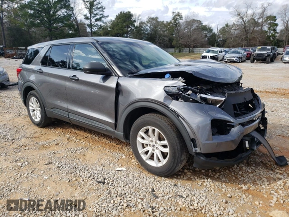 2021 Ford Explorer with VIN 1FMSK7BHXMGB90672, listed as a Copart auction lot 43829465 with 72,167 mi miles and Non Repairable. Bid and sale history available at carsss.com. Image 4.