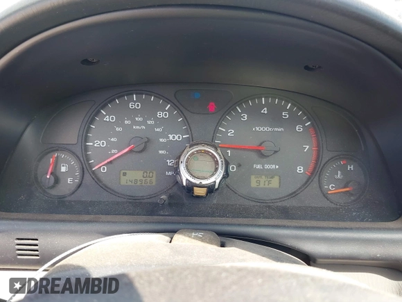 2001 Subaru Forester S w/Premium Pkg with VIN JF1SF65651H712410, listed as a IAAI auction lot 41782201 with 148,966 mi miles. Bid and sale history available at carsss.com. Image 7.