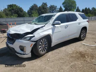 2023 Chevrolet Traverse Premier with VIN 1GNEVKKWXPJ181060, listed as a Copart auction lot 57329665 with 12,286 mi miles and Salvage title. Bid and sale history available at DreamBid. Image 1.
